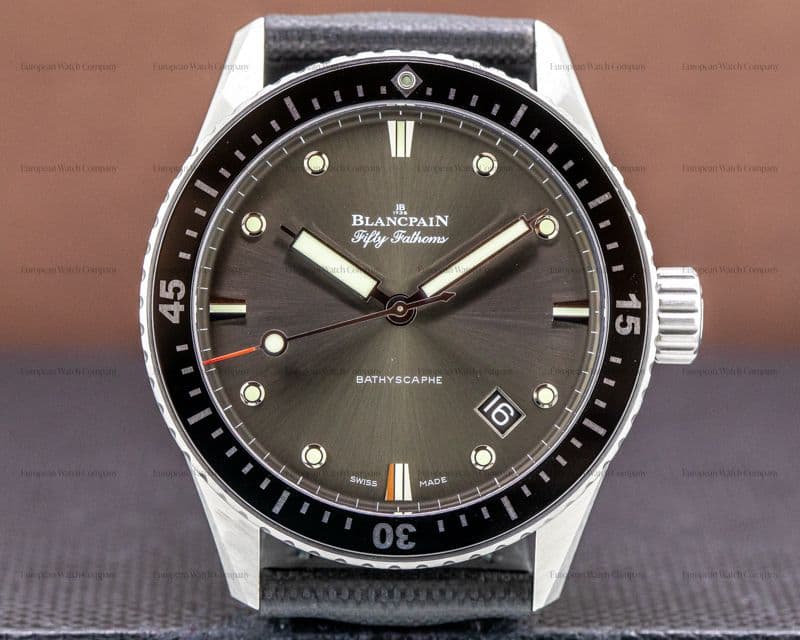 Blancpain Fifty Fathoms Bathyscaphe Automatic SS