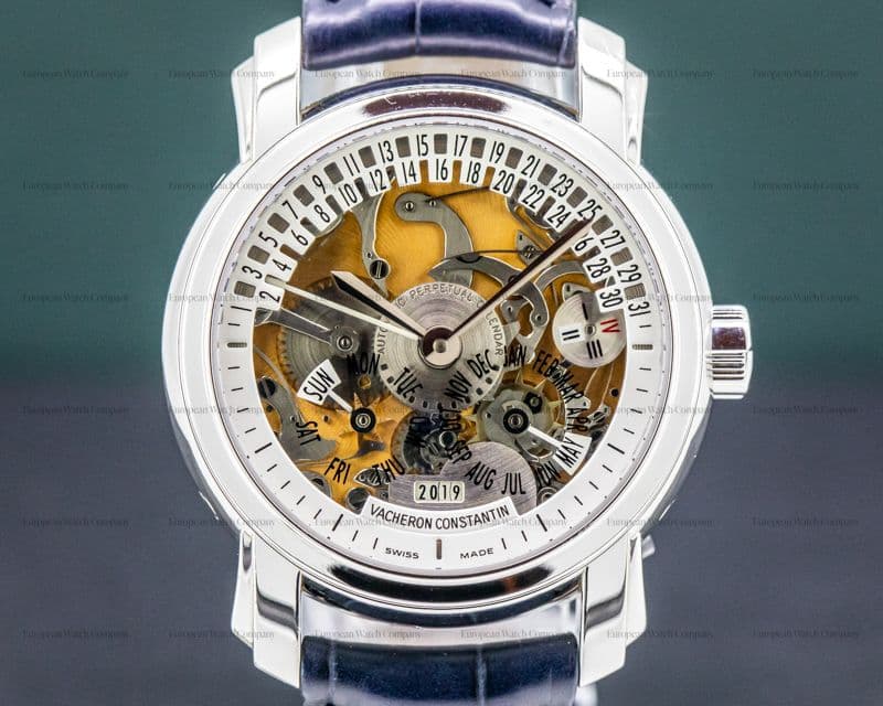 Vacheron Constantin Malte 31 Day Retrograde Perpetual Calendar Platinum RARE