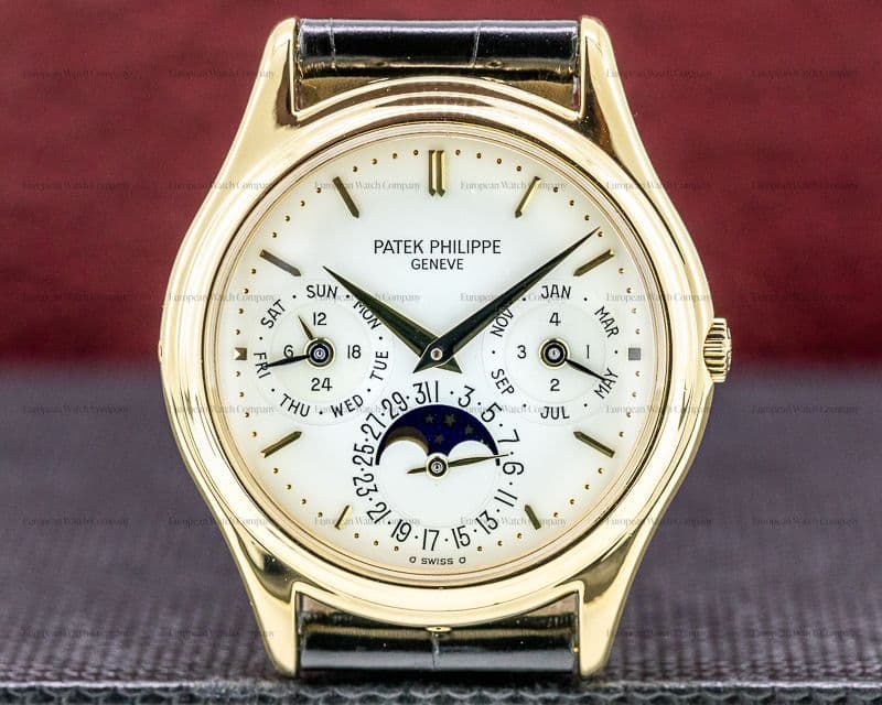 Patek Philippe Perpetual Calendar 3940J 18K Yellow Gold EARLY MODEL FULL SET 