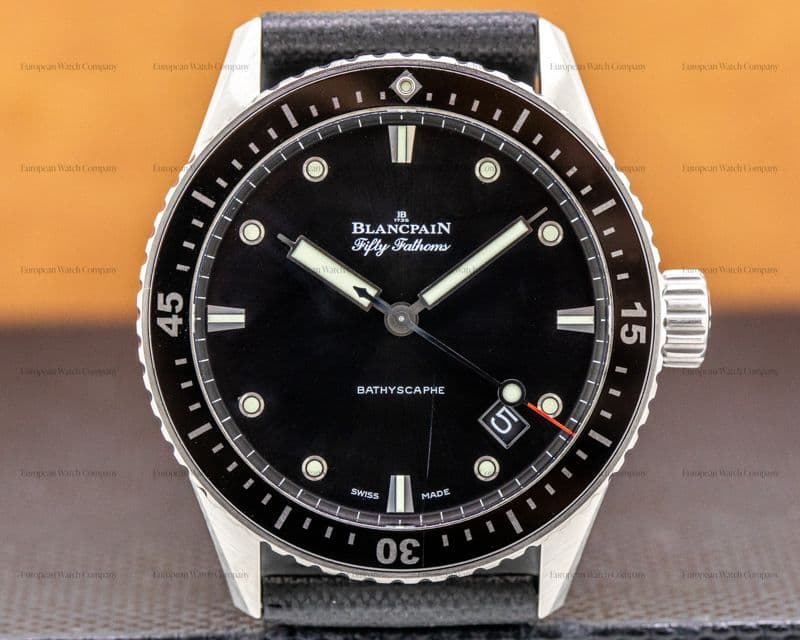 Blancpain Fifty Fathoms Bathyscaphe Automatic Titanium
