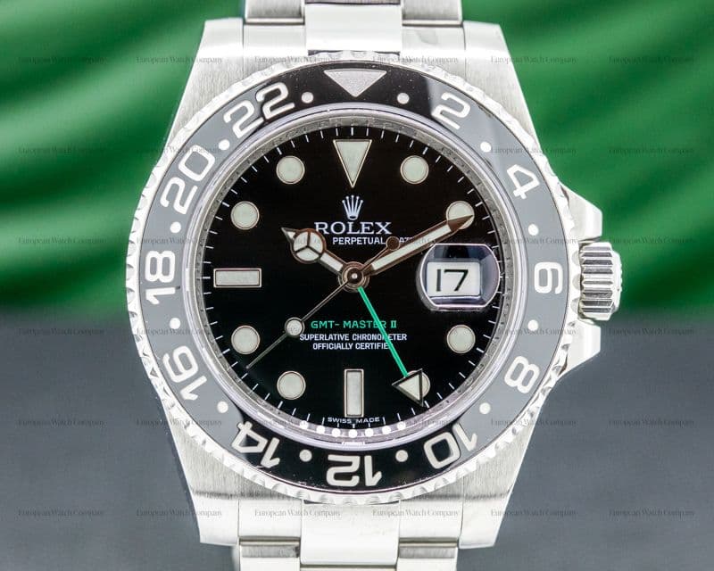 Rolex GMT Master II Ceramic SS 