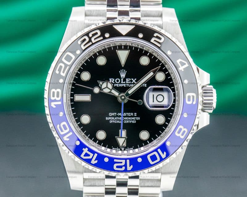Rolex GMT Master II 126710 Ceramic "Batman" SS / Jubilee