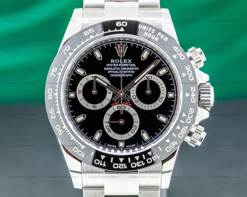 Rolex Daytona 116500 Ceramic Bezel SS / Black Dial UNWORN