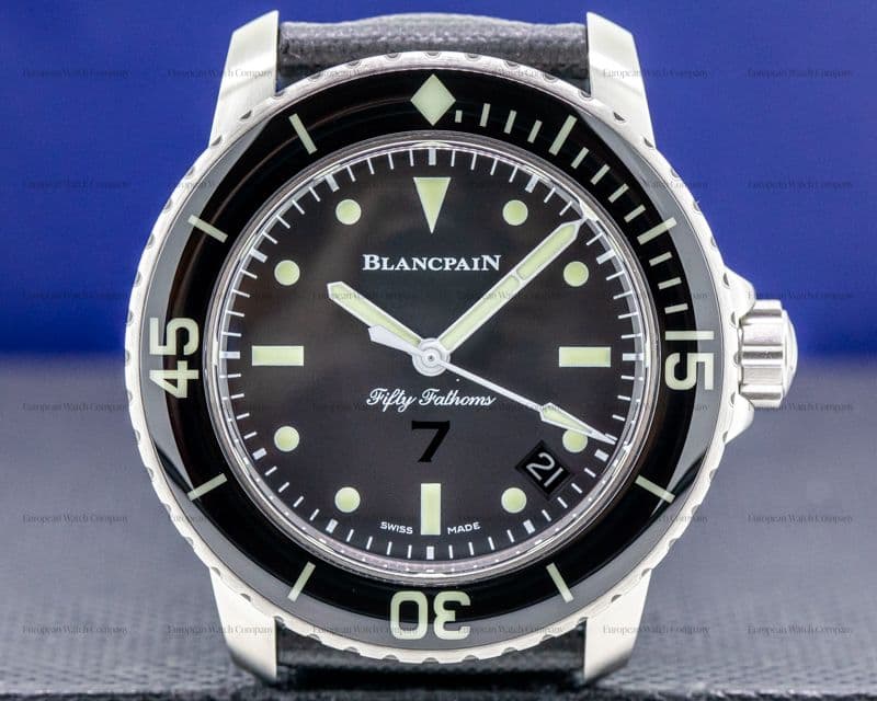 Blancpain Fifty Fathoms Nageurs de Combat Automatique SS Limited UNWORN