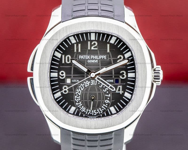 Patek Philippe Aquanaut 5164A Travel Time SS / Rubber 