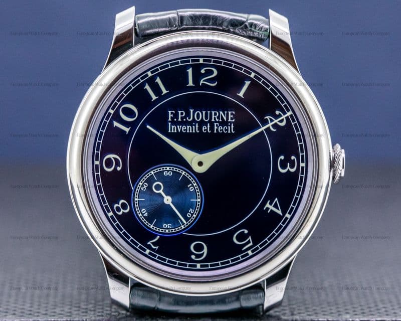 F. P. Journe Chronometre Bleu Tantalum Blue Dial 