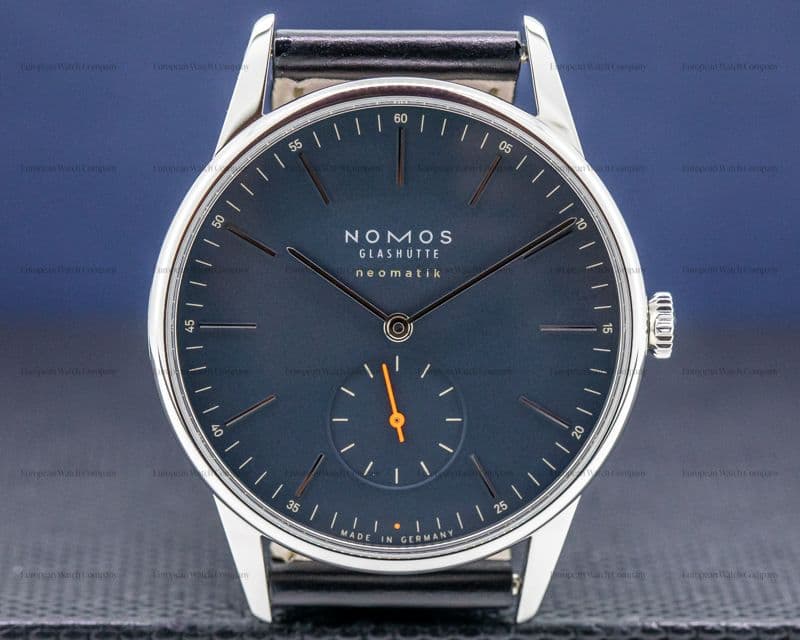 Nomos Orion SS Neomatik  Midnight Blue 39MM