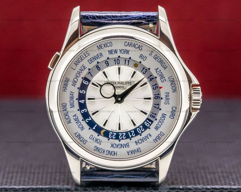 Patek Philippe World Time 5130 18K White Gold