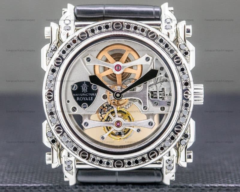 Manufacture Royale Androgyne Tourbillon SS Black Diamonds  