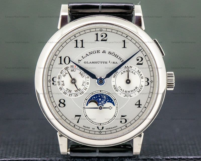 A. Lange and Sohne 1815 238.026 Annual Calendar 18k White Gold