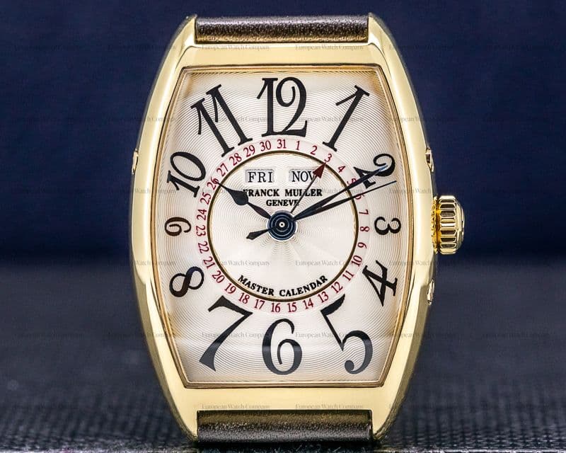 Franck Muller Master Calendar 18k Yellow Gold / Leather
