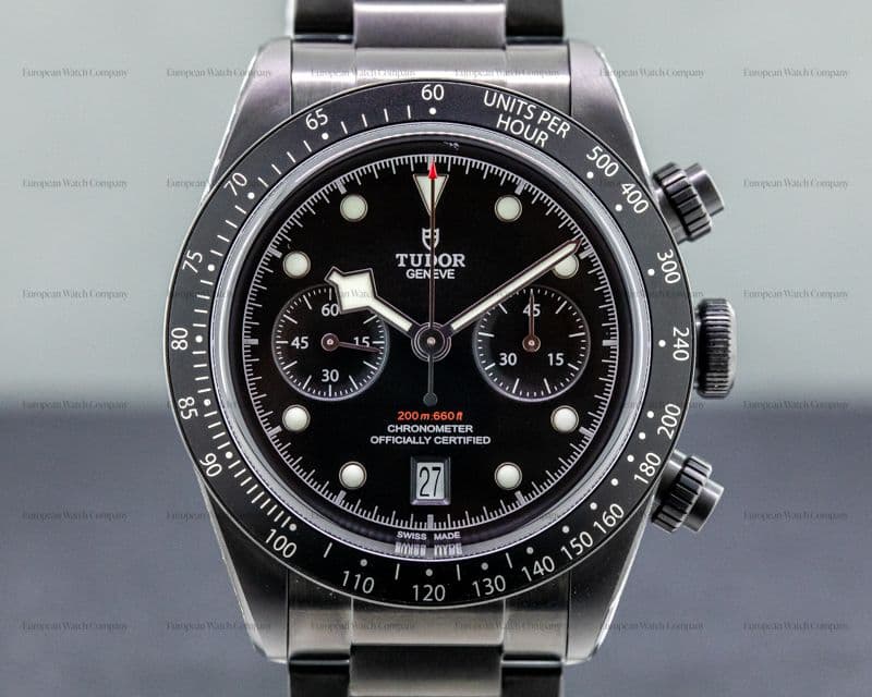 Tudor Tudor Heritage Black Bay 79360DK Chronograph Dark Limited Edition UNWORN