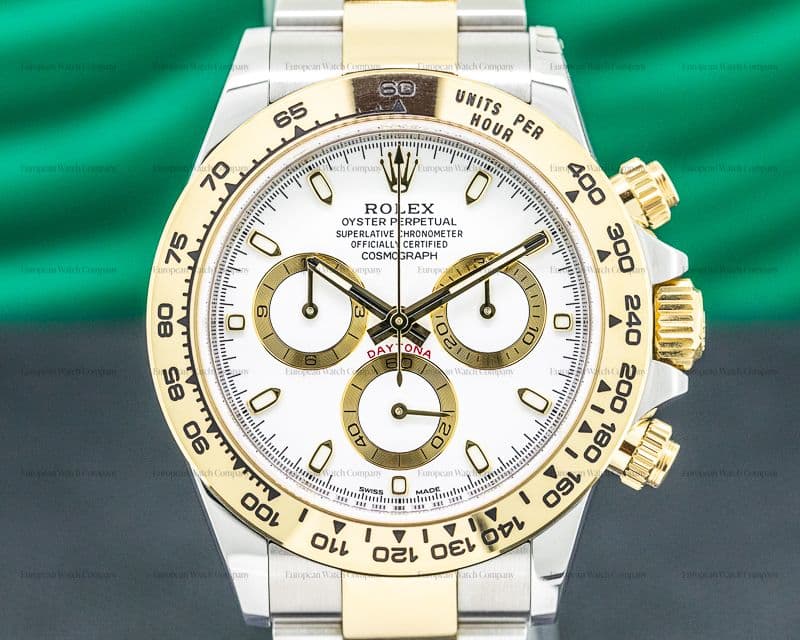 Rolex Daytona White Dial 18K / SS 2019