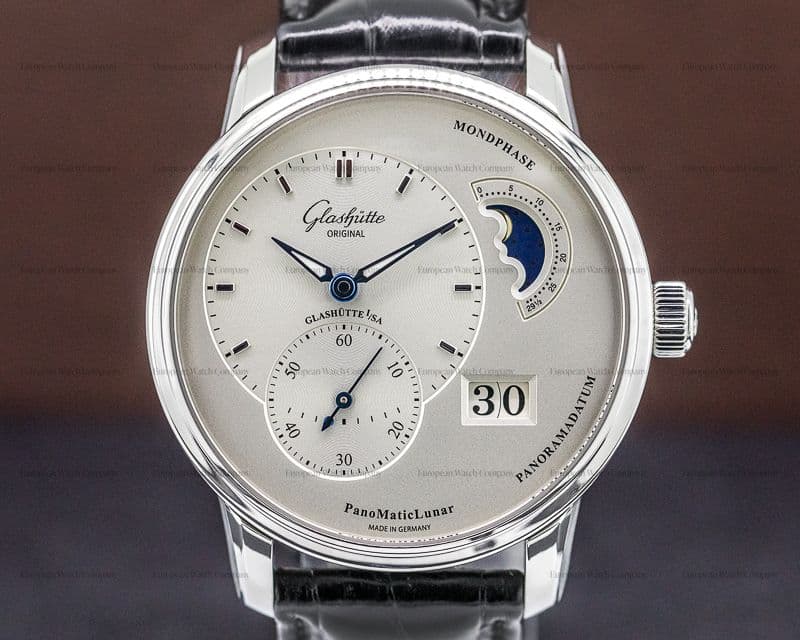 Glashutte Original PanoMatic Lunar SS / Alligator