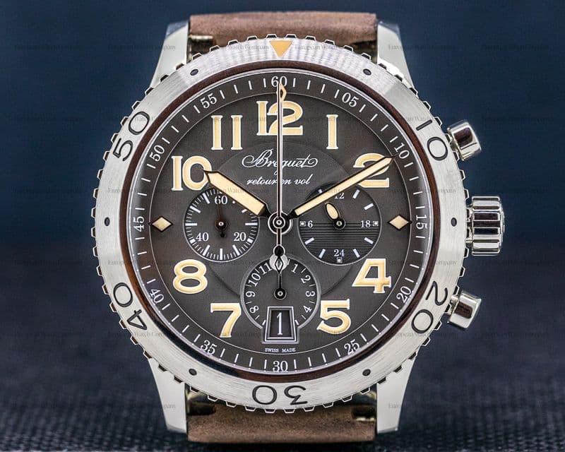 Breguet Type XXI Flyback SS Grey Dial 