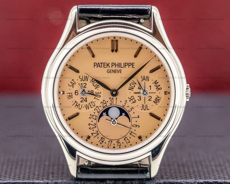 Patek Philippe Perpetual Calendar "Saatchi" 3940G-029 SALMON DIAL 18K White Gold LIMITE