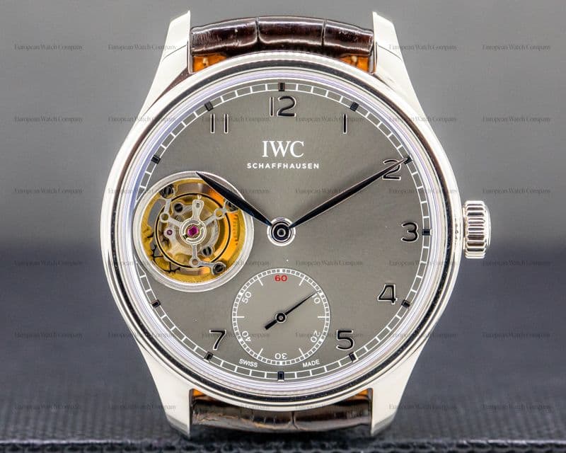 IWC Portuguese Tourbillon 18K White Gold
