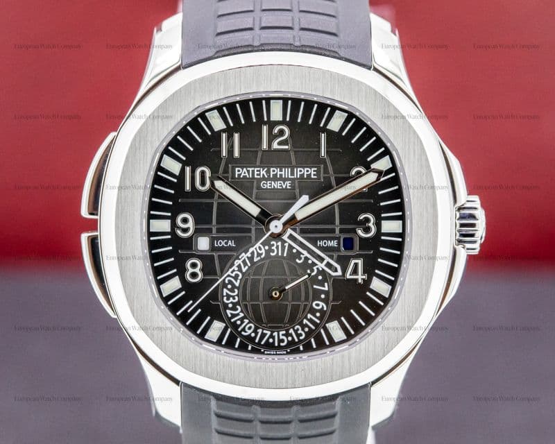 Patek Philippe Aquanaut 5164 Travel Time SS / Rubber 