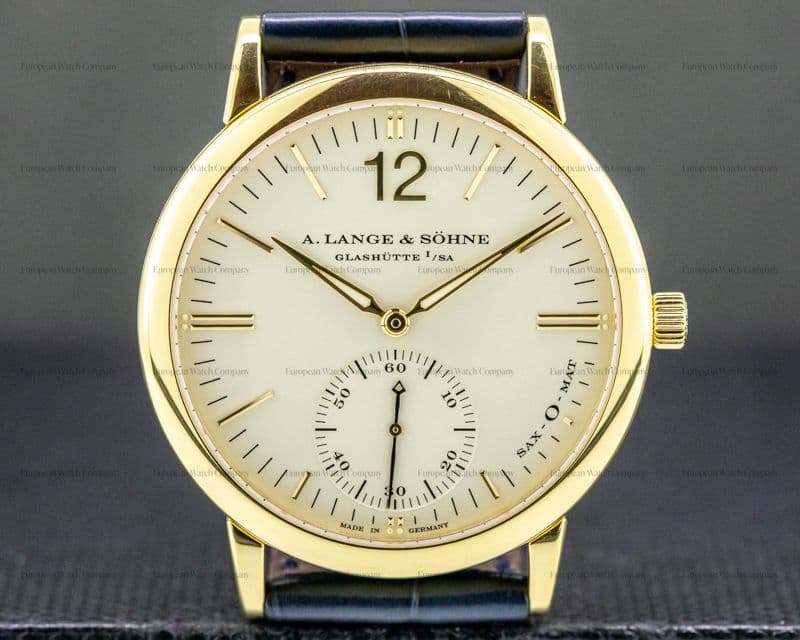 A. Lange and Sohne Langematik SAX-O-MAT Automatic 18K Yellow Gold
