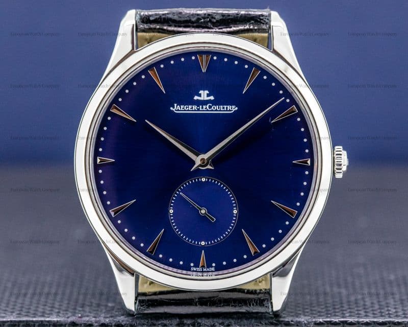 Jaeger LeCoultre Master Grande Ultra Thin Blue Dial SS