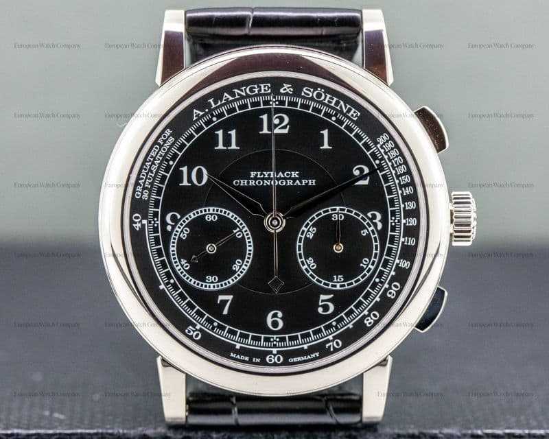 A. Lange and Sohne 1815 414.028 Chronograph 18K White Gold 2019