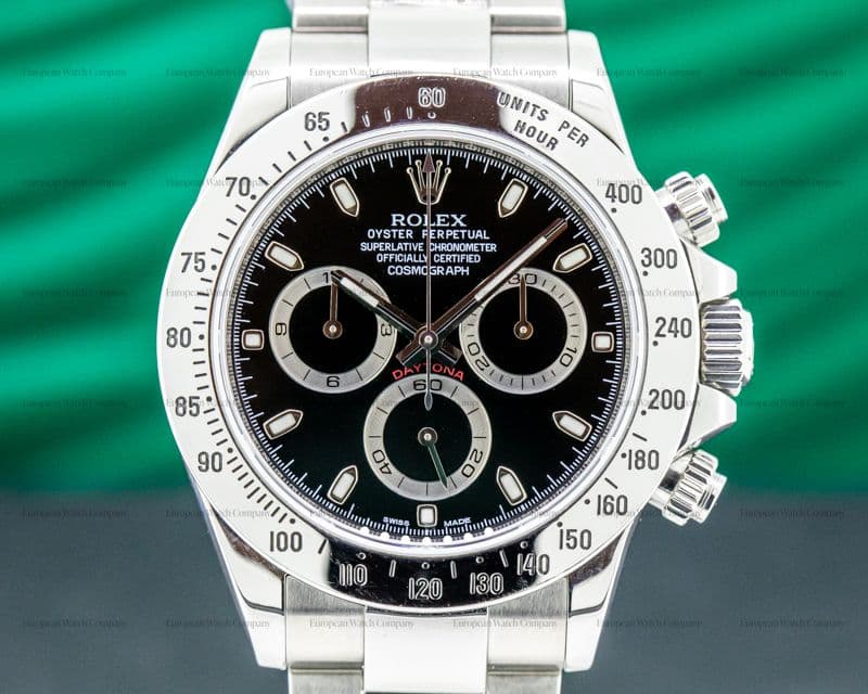 Rolex Daytona 116520 Black Dial SS