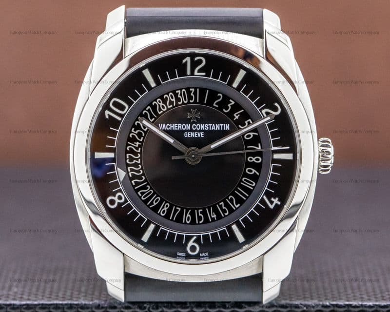 Vacheron Constantin Quai de L'ile Automatic SS Black Dial 