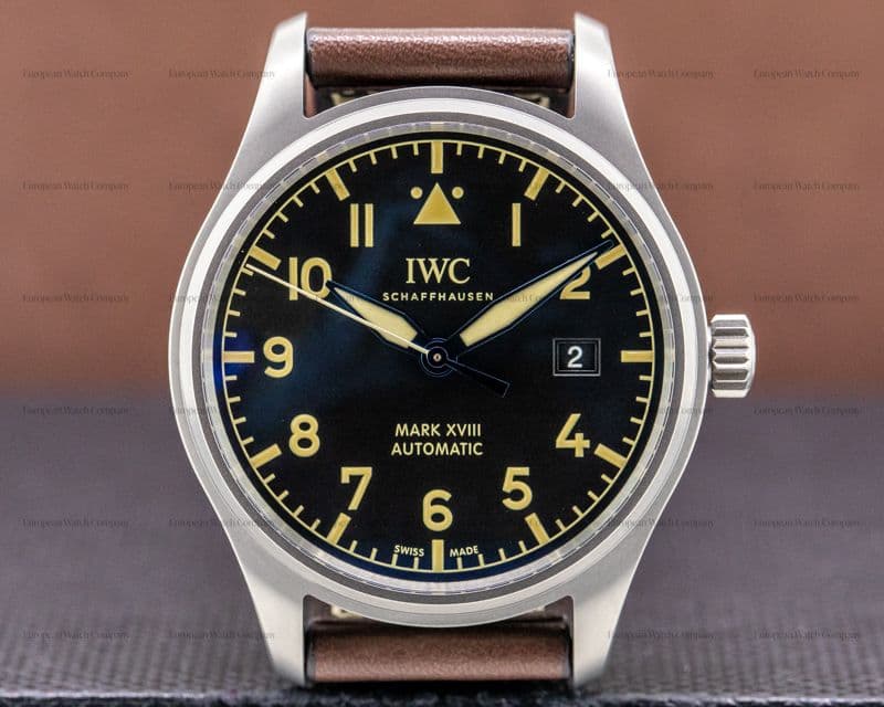 IWC Mark XVIII Heritage Black Dial Titanium