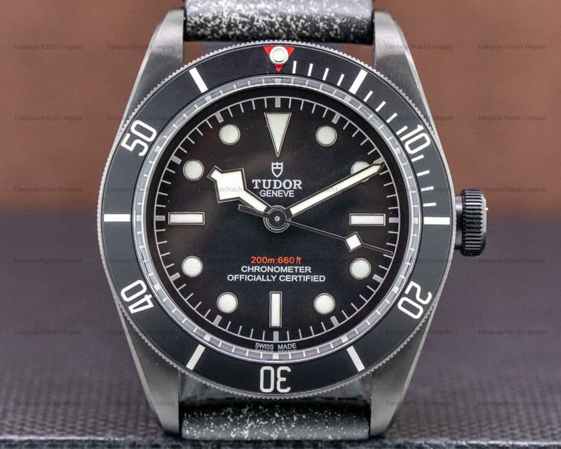 Tudor Tudor Heritage Black Bay Dark SS / Leather UNWORN