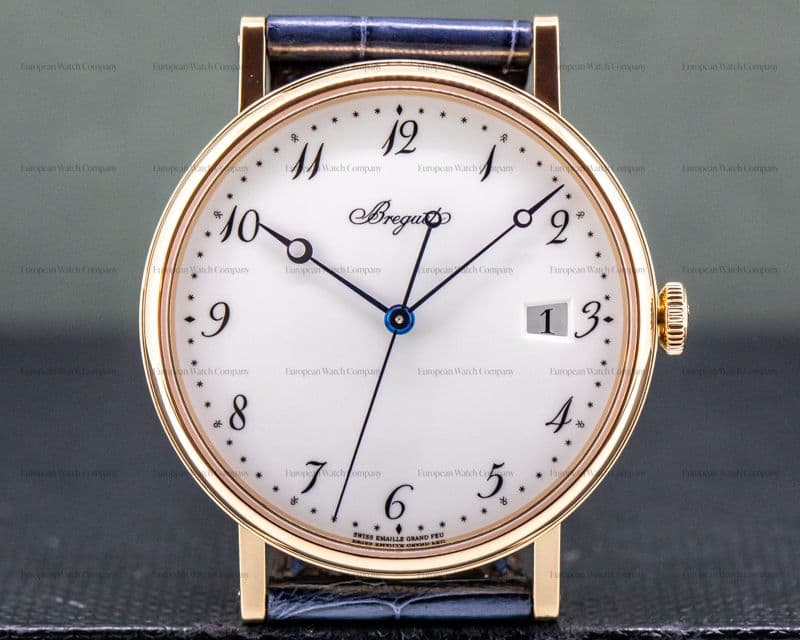 Breguet Classique 5177BR Automatic Enamel Dial 18K Rose Gold