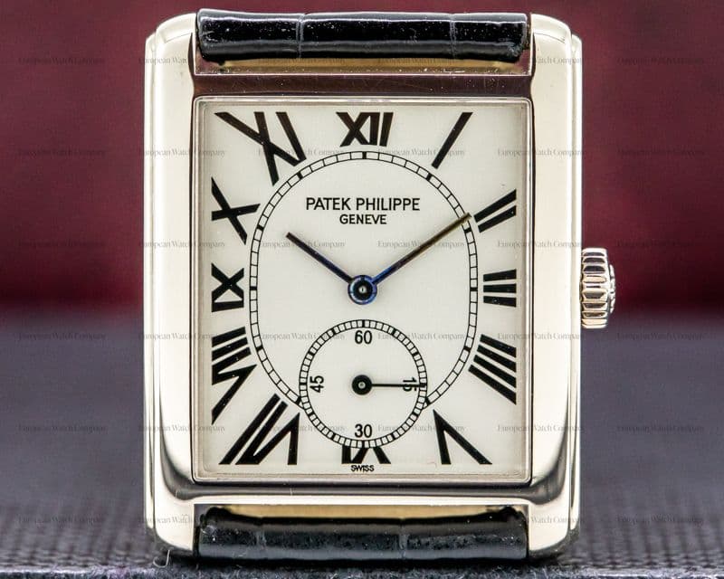 Patek Philippe Gondolo 5014G Silver Dial Manual Wind Black Roman Numerals
