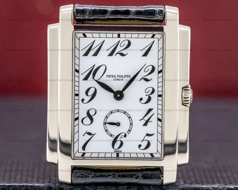 Patek Philippe Gondolo 5024G White Dial Arabic Numerals 18K White Gold