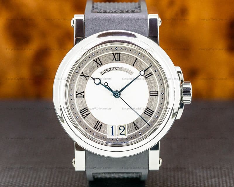 Breguet Marine Big Date SS / Rubber