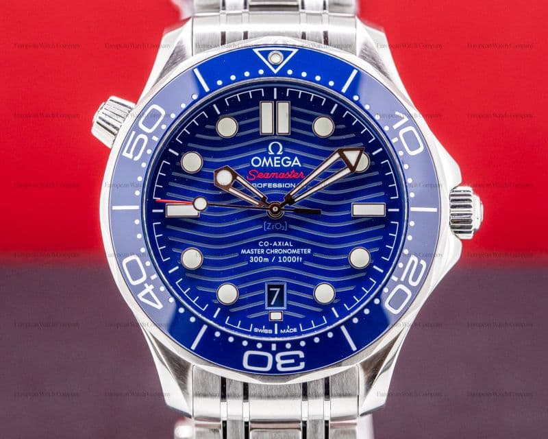 Omega Seamaster Diver 300M SS Blue Dial 42MM