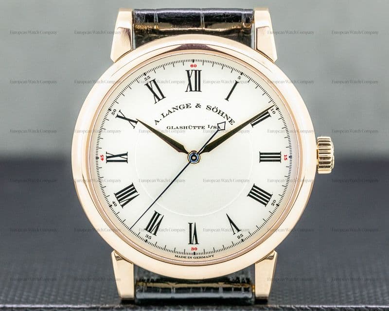 A. Lange and Sohne Richard Lange 18K Rose Gold JUST SERVICED