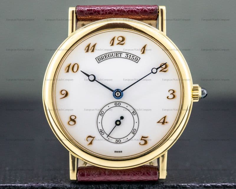 Breguet Classique 3210 18k Yellow Gold Porcelain Dial 30MM