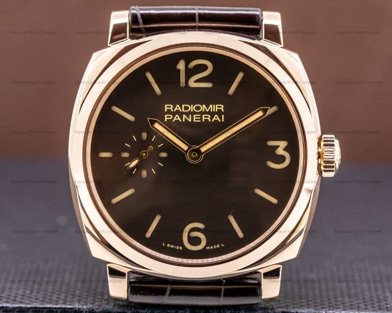 Panerai Radiomir Rose Gold Manual Wind 42MM