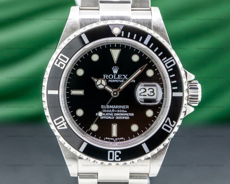 Rolex Submariner Date 16610 SS 