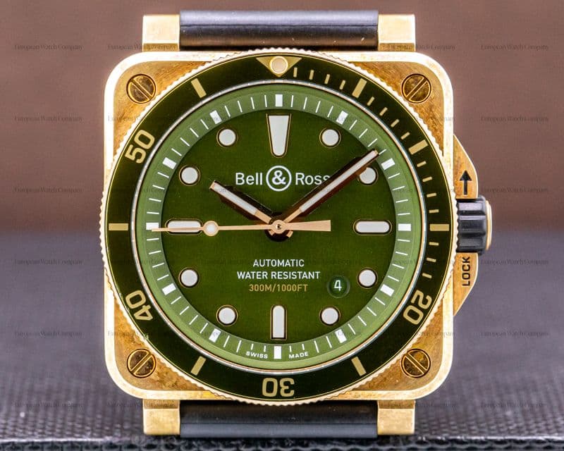 Bell & Ross BR 03-92 Diver Bronze Green Dial Automatic 42mm LIMITED