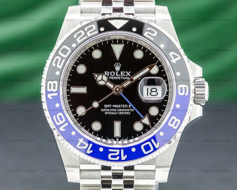 Rolex GMT Master II Ceramic "Batman" SS / Jubilee UNWORN