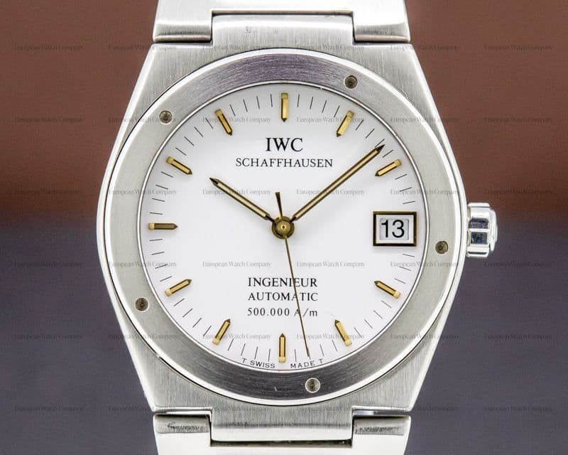 IWC Ingenieur Automatic White Dial SS / SS RARE LIMITED PRODUCTION