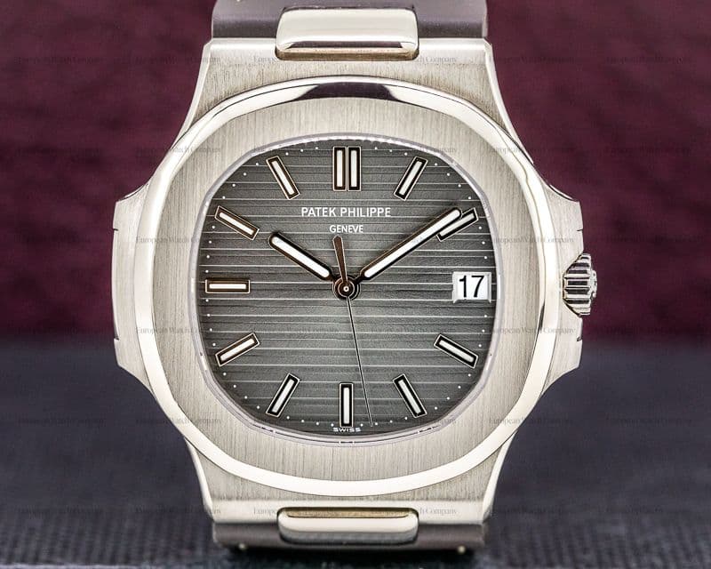 Patek Philippe Nautilus 5711G Grey Dial 18K White Gold 