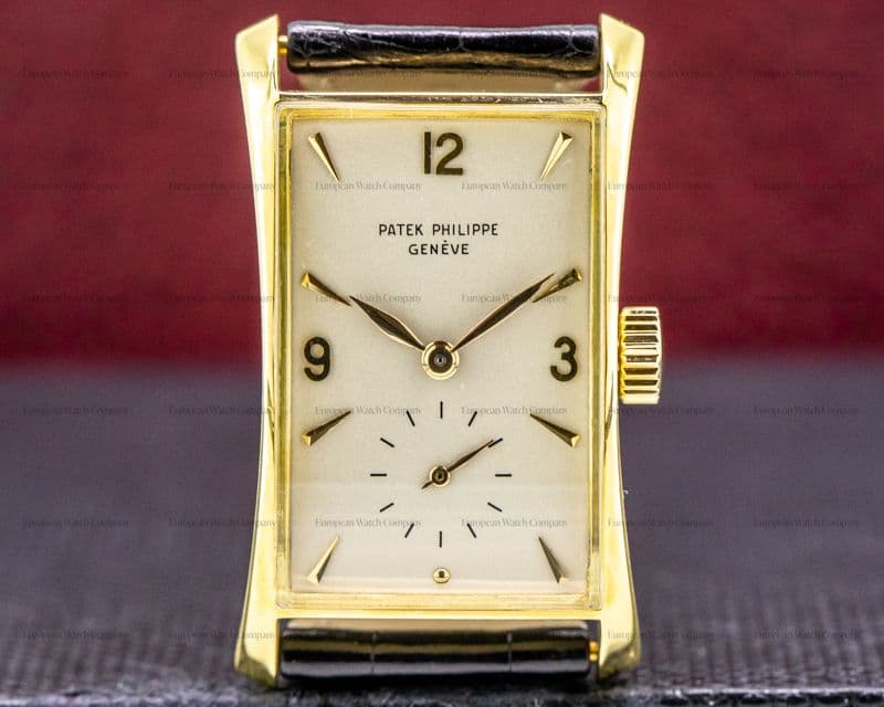 Patek Philippe Vintage "Hour Glass" 18k Yellow Gold c. 1952