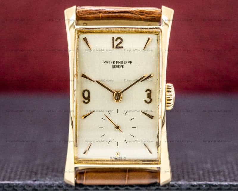 Patek Philippe Vintage "Hour Glass" 18k ROSE Gold c. 1951 RARE