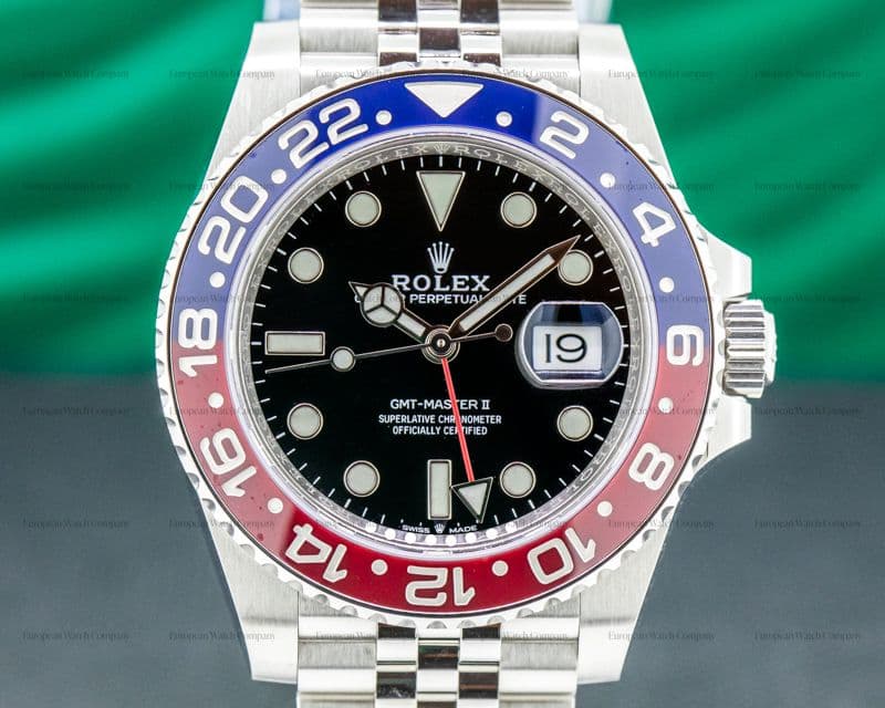 Rolex GMT Master II Ceramic "Pepsi" SS / Jubilee 