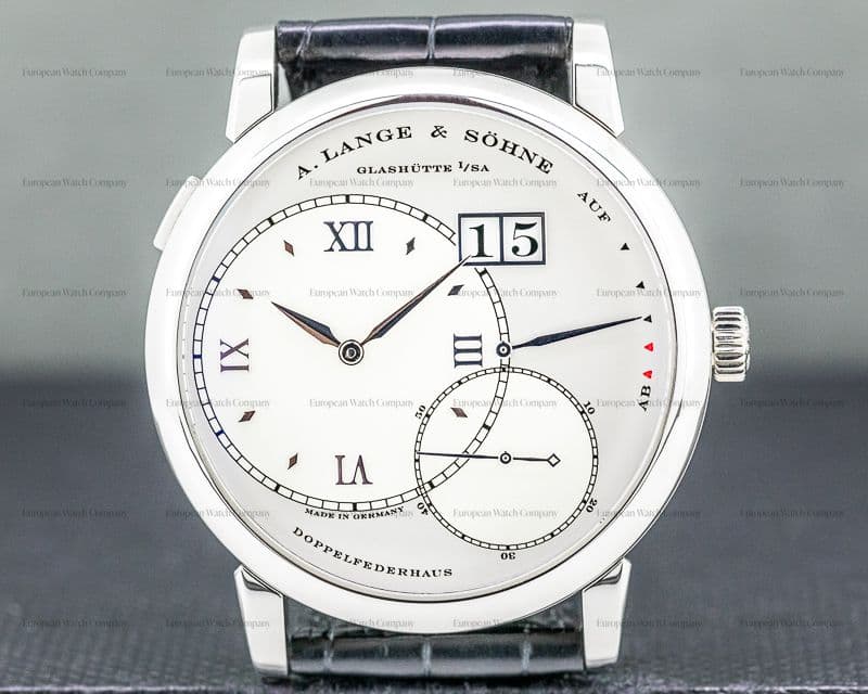 A. Lange and Sohne Grand Lange 1 115.025 Platinum / Deployant