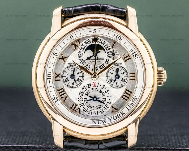 Audemars Piguet Jules Audemars Equation of Time "NEW YORK" 18K Rose Gold
