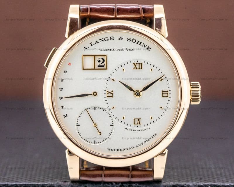 A. Lange and Sohne Lange 1 Daymatic 18K Rose Gold 