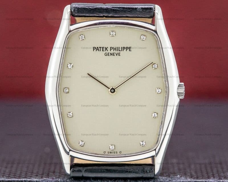 Patek Philippe Gondolo Ultra Thin Platinum / Diamond Dial