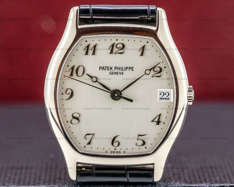 Patek Philippe Gondolo Tonneau 18K White Gold / Breguet Numerals 